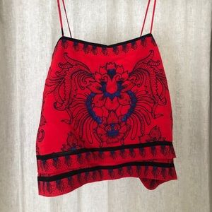 Free People Red tank